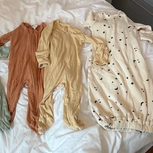Kate quinn Cozy Baby Sleepwear Set in Earth Tones